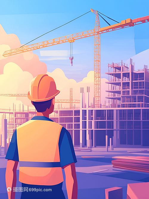 建设工程施工 建筑工人的坚守与担当